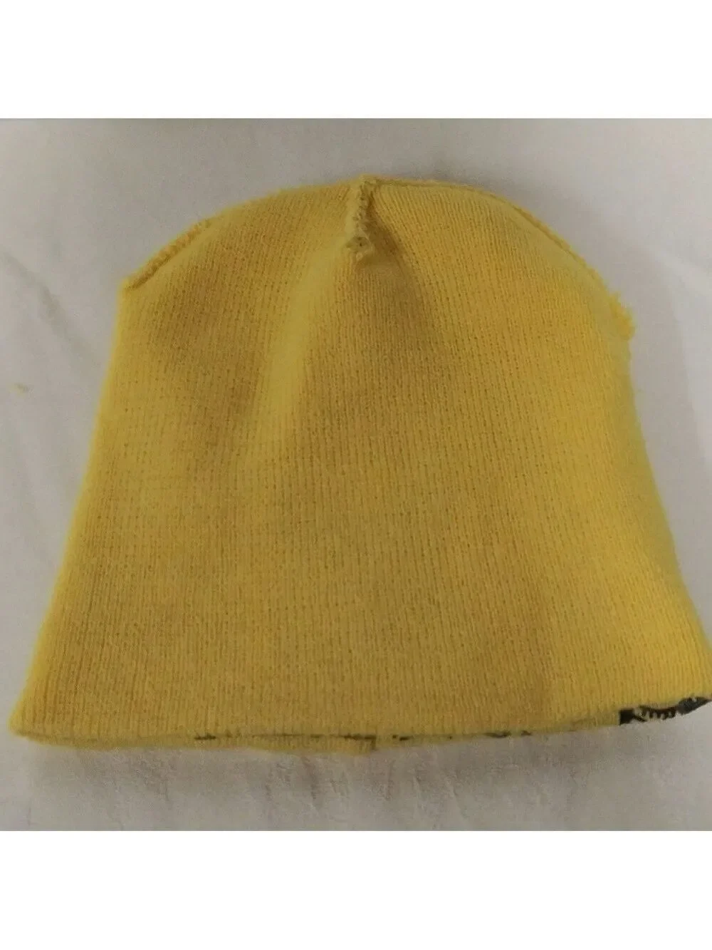 Despicable Me Minion Made Yellow Minion Character Print Pull On Knit Beanie Hat